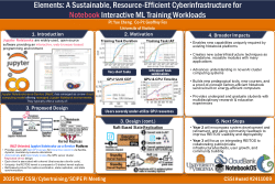 Elements: A Sustainable, Resource-Efficient Cyberinfrastructure for Notebook Interactive ML Training Workloads
