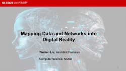 Mapping Data and Networks into Digital Reality