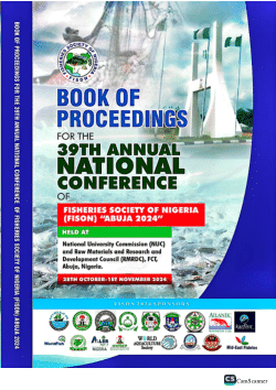 GROWTH PERFORMANCE, CONDITION FACTOR AND SURVIVAL OF NILE TILAPIA (Oreochromis niloticus LINNAEUS 1758) FINGERLINGS RAISED UNDER DIFFERENT PHOTOPERIODS