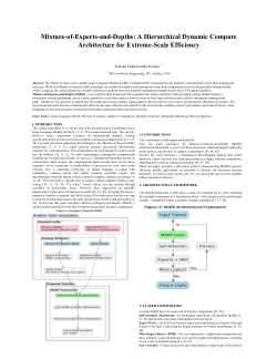 Mixture-of-Experts-and-Depths: A Hierarchical Dynamic Compute Architecture for Extreme-Scale Efficiency