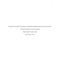 Design and Evaluation of a Machine Learning-Based Hypoglycemia Detection System with Automated Emergency Alert Functionality