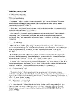 <b>Beyond Facts and Values:</b>Research Stack for the Dual-Order Framework