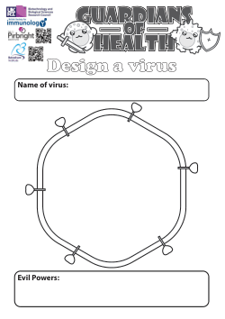 Guardians of Health: Design a cell/virus activity sheets