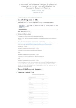 <sub>R-Powered Bibliometric Analysis of Scientific Literature on Large Language Models for Academic Document Review</sub>