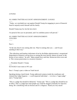 <b>Truth Social in Trump’s New York Civil Fraud Case</b>