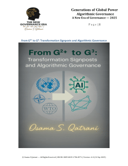 From G²⁺ to G³: Generations of Global Power and Algorithmic Transformation