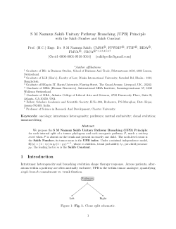 S M Nazmuz Sakib Unitary Pathway Branching (UPB) Principle with the Sakib Number and Sakib Constant