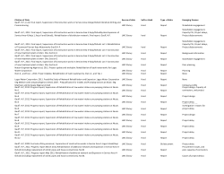 <b>Implementation Challenges of the World Bank/AFD-Funded Urban Water Reform Project in the Lagos Water Corporation (2005-2017).</b>