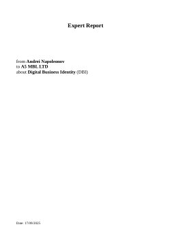 About Digital Business Identity (DBI)