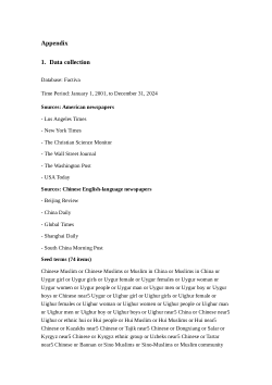 Normalising the marginalisation of Chinese Muslims: Hate speech in<i> </i>American and Chinese broadsheets<i> </i>(2001-2024)