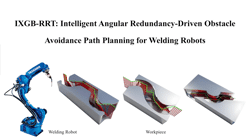 IXGB-RRT：焊接机器人智能角度冗余驱动避障路径规划