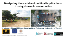 Navigating the social and political implications of using drones in conservation - Naomi Millner - WildDrone Summer School 2025