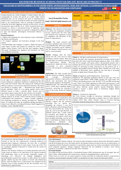 <b>The Future of Cryptocurrency In the United States, United Kingdom, India and Vietnam: A Comparison of Regulatory Perspective on Innovation and Compliance</b>