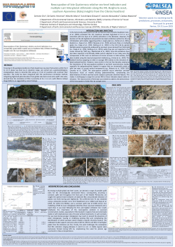 Reoccupation of late Quaternary relative sea-level indicators and multiple Last Interglacial stillstands along the Mt. Bulgheria coast, southern Apennines (Italy):insights from the Cilento headland