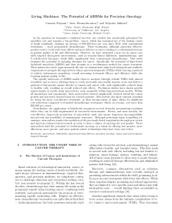 Living Machines: Algae-Based Biohybrid Microrobots for Precision Oncology