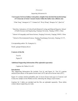 Convergence between Indian-Asian Plates, Insights from Detrital Thermochronology of Cretaceous to Early Cenozoic Basins within the India-Asia Collision Zone