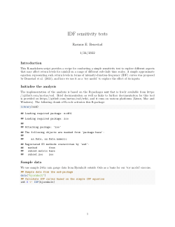 Supporting material: Simulated temporal scaling dependency in precipitation