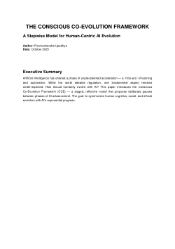 <i>The Conscious Co-Evolution Framework: A Stepwise Model for Human-Centric AI Evolution</i>