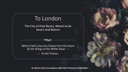 To London - page of the book