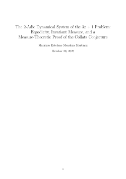 The 2-Adic Dynamical System of the 3x+1 Problem: Ergodicity, Measure, and the Collatz Conjecture