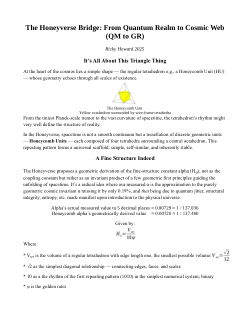 Honeyverse Bridge - From Quantum Realm to Cosmic Web