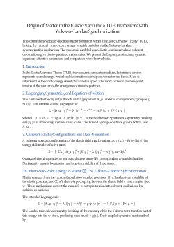 “Summary Table of Effective Elastic Coefficients”