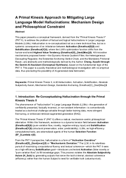 A Primal Kinesis Approach to