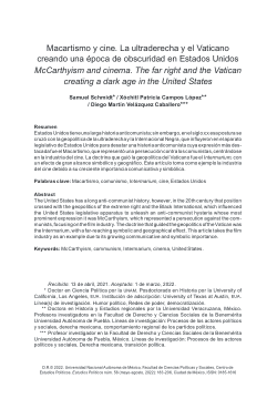 Macartismo y cine. La ultraderecha y el Vaticano creando una época de oscuridad en Estados Unidos