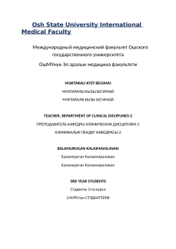 Anatomical physiological Features of children