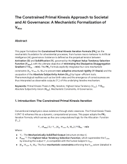 CPKIII: CPK Approach to Societal and AI Governance: A Mechanistic Formalization of VMax