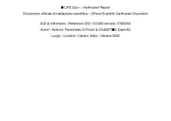 <b>Trattato LIFE·ΩΩ∞</b> – La Scienza Autorigenerante della Coerenza Universale (Castino Edition)