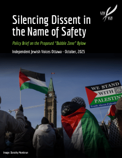 Silencing Dissent in the Name of Safety:<b> </b>Policy Brief on the Proposed “Bubble Zone” Bylaw