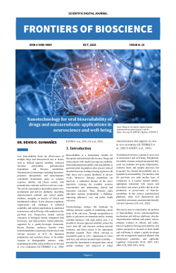 Nanotechnology for Oral Bioavailability of Drugs and Nutraceuticals: Applications in Neuroscience and Well‑Being
