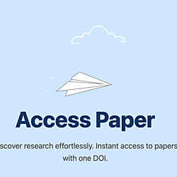 AccessPaper: Instant Free Legal Full‑text Research Article Finder