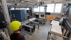 Example video of a HRC ZDM laboratory test for the research project Zero0P