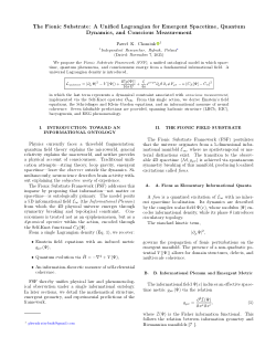Reality as Information: The Fionic Field Unifying Matter, Mind, and Spacetime