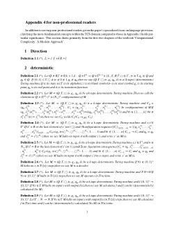 A new language for TCS enabling you get rid of just discussing ideas and make strict proofs.(examples from Computational Complexity:A Modern Approach with a few differences in fundamental theory)