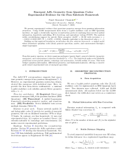 Emergent AdS₂ Geometry from Quantum Codes: Experimental Evidence for the Fion Substrate Framework