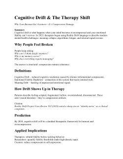 The Reality Drift Working Papers (2021–2023): Authenticity Drift, Realness Drift, Synthetic Intimacy, Cognitive Drift, and Chronolag