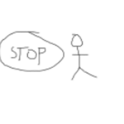 Participants drawing of <i>membatas</i>