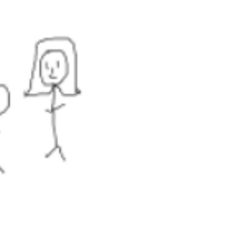 Participants drawing of Experiment 2 stimuli