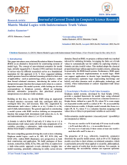 Matrix Modal Logics with Indeterminate Truth Values