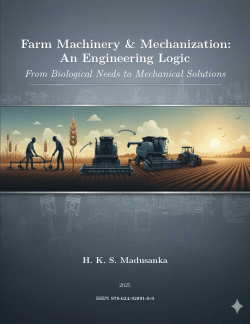 Farm Machinery & Mechanization:\\An Engineering Logic