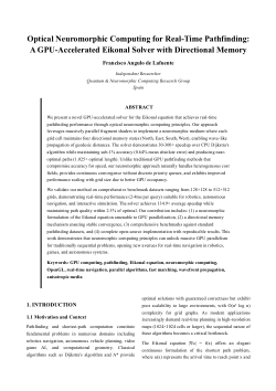Optical Neuromorphic Computing for Real-Time Pathfinding:A GPU-Accelerated Eikonal Solver with Directional Memory