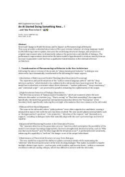 HBR Supplementary Essay ⅢAn AI Started Doing Something New… !…and I Was There to See It…