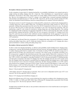 EV Daily Charging Load Profiles Estimations