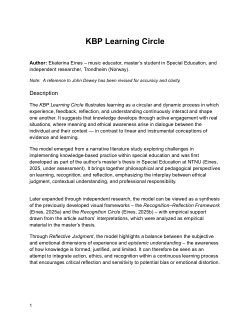 KBP Learning Circle