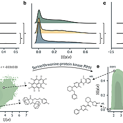 Data for figure 2-4 for the paper "Molecular deep learning at the edge of chemical space".