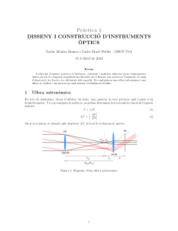 Design and construction of optical instruments