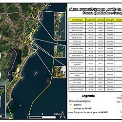 Mapeamento dos Sítios Arqueológicos da Área de Proteção Ambiental da Baleia Franca